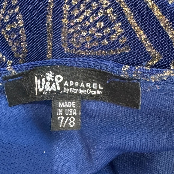 Jump Apparel Sparkly Rose Gold Embellished Bodyco spaghetti Mini Dress (7/8) - Picture 6 of 7